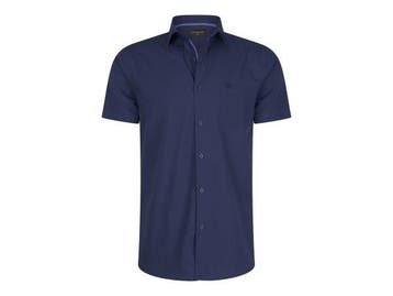 Veiling - Cappuccino Italia Heren Palermo Overhemd Korte Mou, Nieuw