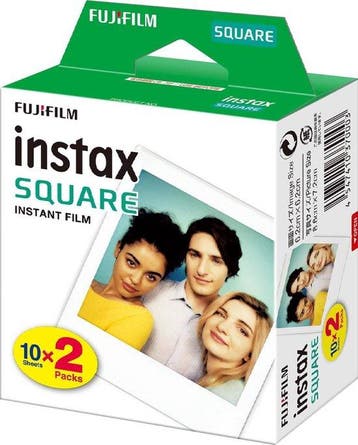 Fujifilm Instax Square Instant Fotopapier met Wit Kader - 20, Verzenden, Nieuw