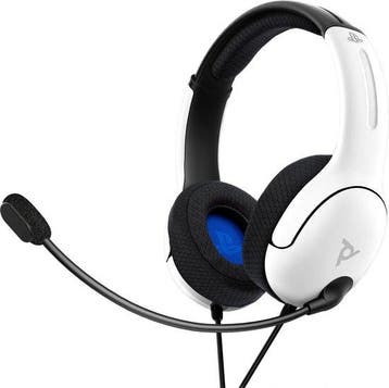 PDP Gaming LVL40 Wired Stereo Headset - White (PS5/PS4), Verzenden, Nieuw