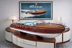 maquette de luxe Riva Aquarama bois 53cm 1:10 - Modelboot, Nieuw