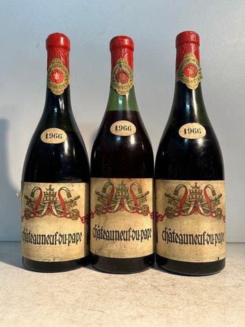 1966 Chateauneuf-du-Pape (from a Belgian,Brussel) bottler -, Nieuw