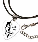 Anonymous masker plectrum ketting, Ophalen of Verzenden, Nieuw