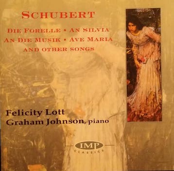 cd - Schubert - Felicity Lott, Graham Johnson â Die For., Verzenden, Zo goed als nieuw