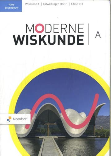 Moderne Wiskunde deel 1 havo bovenbouw uitwerk 9789001054687, Boeken, Verzenden, Zo goed als nieuw