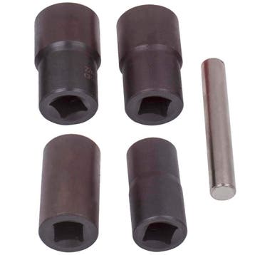 5XLocking Wheel Nut Demontagegereedschap Worn Damaged Stu..., Verzenden, Nieuw