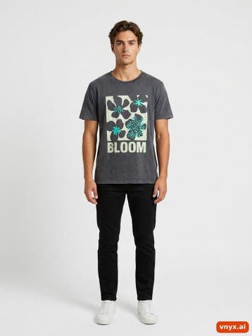 SILVERCREEK T-shirts Heren maat L Charcoal Vintage, Ophalen of Verzenden, Nieuw