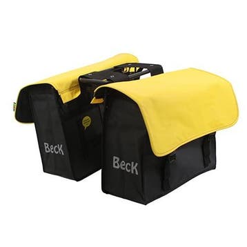 Beck Fietstas Classic Summer Stylo Geel, Verzenden, Nieuw