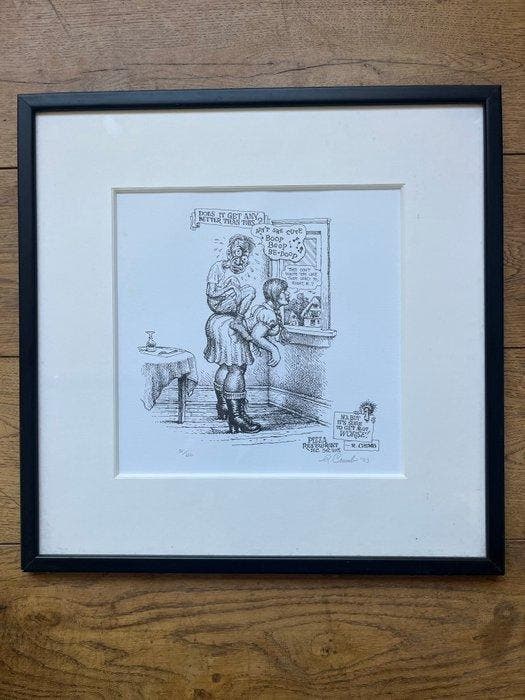 Robert Crumb (1943) - Pizza Restaurant, Boeken, Strips | Comics