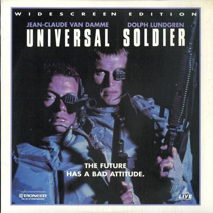 Universal Soldier (1992) CLV Laserdisc, Verzamelen, Film en Tv, Nieuw, Ophalen of Verzenden