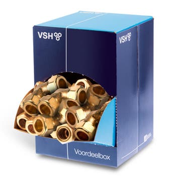 VSH knie 22mm (0889317) Voordeelbox 20 stuks, Doe-het-zelf en Verbouw, Buizen en Afvoer, Nieuw