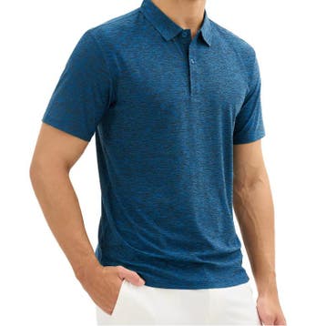 Heren Sport Polo – Sneldrogend & Ademend Stretch Shirt, Sport en Fitness, Golf, Verzenden, Nieuw