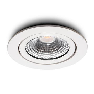 Ledisons LED-inbouwspot Vivaro wit 5W dimbaar beton plafond, Ophalen of Verzenden, Nieuw