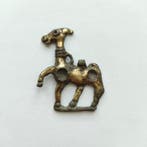 Scythisch Gilded Silver Zeldzame Zijderoute Karavaan Paarden