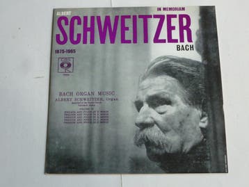 Albert Schweitzer - Bach / in Memoriam (LP), Ophalen of Verzenden, Zo goed als nieuw