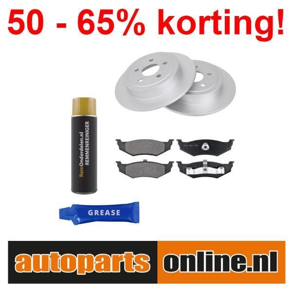 Remschijven + Remblokken Dodge Stratus achterzijde, Auto-onderdelen, Besturing, Nieuw, Dodge, Verzenden