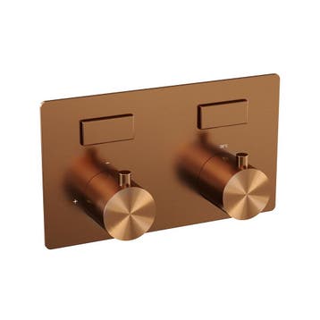 Brauer Copper Edition Thermostatische Inbouw Badkraan, Doe-het-zelf en Verbouw, Sanitair, Ophalen of Verzenden, Nieuw
