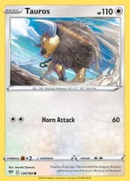 Tauros 134/189 Darkness Ablaze, Hobby en Vrije tijd, Verzamelkaartspellen | Pokémon, Ophalen of Verzenden, Nieuw, Losse kaart