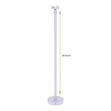 SPANNINGSRAIL OPHANGSYSTEEM | DRAADEIND | 30CM/60CM | WIT |, Ophalen of Verzenden, Nieuw