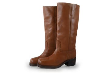 Bronx Laarzen in maat 37 Cognac, Kleding | Dames, Schoenen, Hoge laarzen, Bronx, Overige kleuren, Verzenden