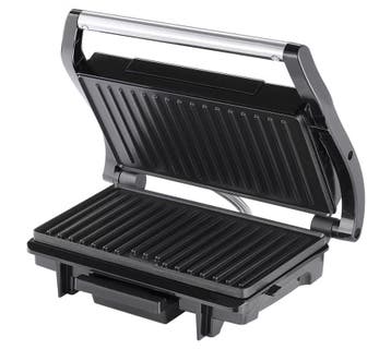 Contactgrill zwart 1500W (Kook-Bakplaten, Voor in Huis), Verzenden, Nieuw