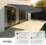 2dekans | tectake® Zonnescherm met Knikarm - 250 x 200 cm -, Tuin en Terras, Zonneschermen, Ophalen of Verzenden, Zo goed als nieuw