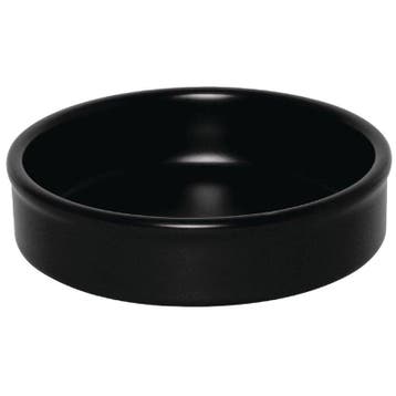 Schaaltjes | Keramiek | Zwart | 6 Stuks | Ø134x30(h)mm, Verzenden, Nieuw in verpakking