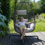 Rope hangstoel grijs, Huis en Inrichting, Stoelen, Ophalen of Verzenden, Nieuw, Grijs