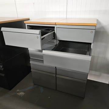 Ahrend 4-delig ladeblok met 10 lades - 105x85x57 cm, Huis en Inrichting, Ophalen of Verzenden, Nieuw