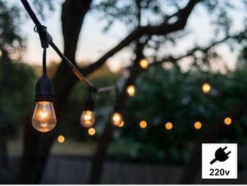 Led prikkabel - 10 lampen - 5 meter - Koppelbaar - Waterdich, Ophalen of Verzenden, Nieuw