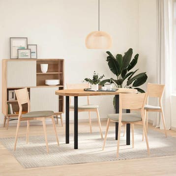 vidaXL Console tafelpoten 4 st 72-74 cm staal zwart, Verzenden, Nieuw