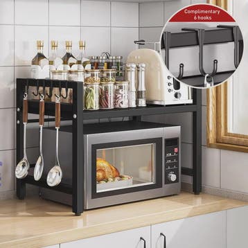 Uitschuifbare Magnetron Planken Organizer - 42-64cm - Vocht-, Verzenden, Nieuw