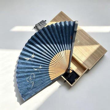 Zeldzame Japanse Maiogi-do bamboe vouwwaaier,