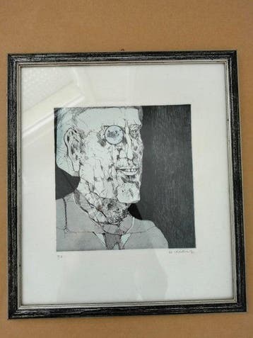 Karl Plattner (1919-1986) - Riitratto