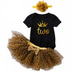2e Verjaardag set Wild Princess wit of zwart, Nieuw, Sweet-one, Jurk of Rok, Verzenden