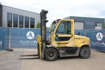Veiling: Heftruck Hyster H7.0FT Diesel 7000kg 4.0m 2007, Ophalen, Diesel, Heftruck, Hyster