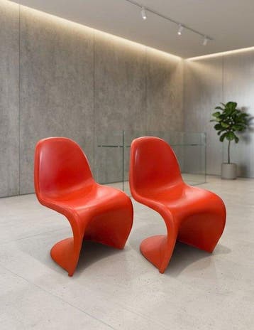 Vitra - Verner Panton - Fauteuil (2) - Panton Stoel -