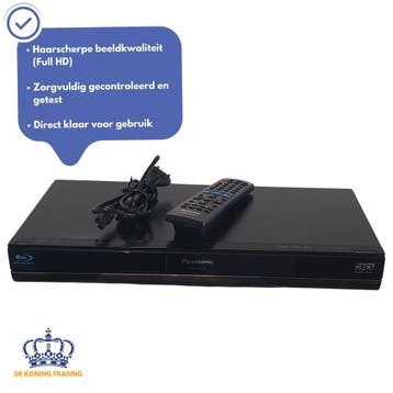 Panasonic DMP-BDT100 | 3D Blu-ray Speler | HDMI | DVD Speler, Verzenden, Zo goed als nieuw, Panasonic