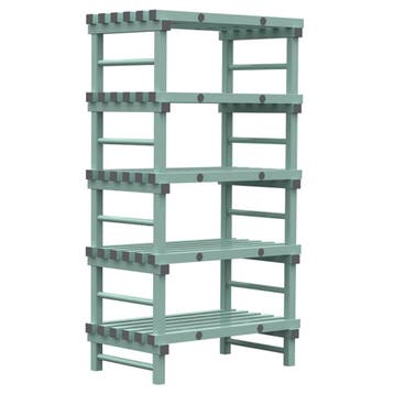 REA Eurostelling 4 schappen 1500(l)x500(d)x1750(h)mm, Verzenden, Nieuw in verpakking