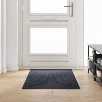 vidaXL Tapijt Loper Antraciet 80 x 200 cm Stof, Verzenden, Nieuw
