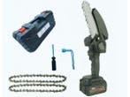 Veiling - Mini Accu Kettingzaag - incl. 2x accu - 48V | Kant, Doe-het-zelf en Verbouw, Gereedschap | Zaagmachines, Nieuw