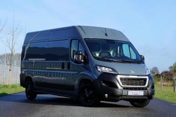 Peugeot Boxer 2.2 BlueHDi 140 L3H2 3.5t, Stof, Gebruikt, Euro 6, Grijs