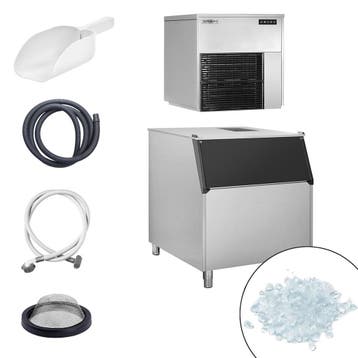 GGM Gastro | Schilferijsmachine - 550kg/24u - incl. |, Verzenden, Nieuw in verpakking, Koelen en Vriezen