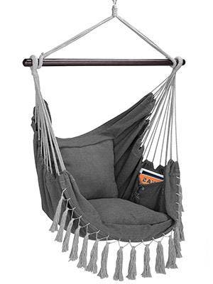 Hangstoel Indoor Outdoor Antraciet 170x100x150cm (Stoelen), Verzenden, Nieuw