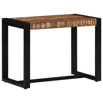 vidaXL Bank Multicolor 60x35x45 cm Massief Hout Hergebruikt, Verzenden, Nieuw