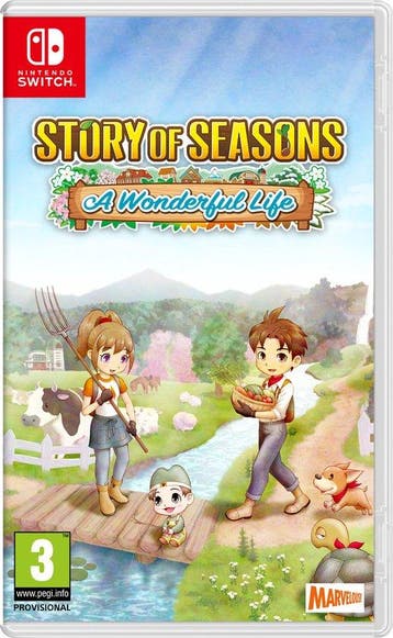 Switch Story of Seasons: A Wonderful Life, Verzenden, Zo goed als nieuw