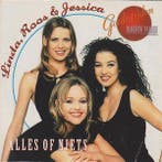 cd single card - Linda, Roos &amp; Jessica - Alles Of Niets, Verzenden, Zo goed als nieuw