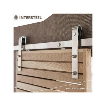 Intersteel Schuifdeursysteem Basic - RVS, Verzenden, Nieuw