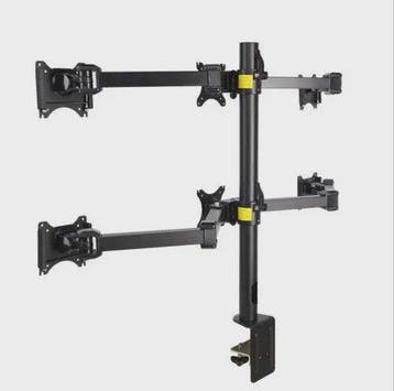 Verstelbare Monitor Arm Stand voor 6 Schermen (10"-24") - Er, Computers en Software, Verzenden, Nieuw