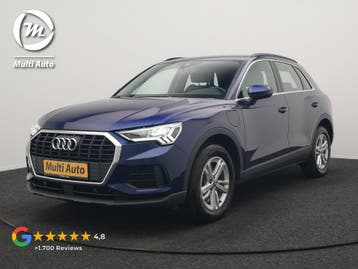 Zakelijke Lease |  Audi Q3 45 TFSI e S-Line PHEV 245pk Deale, Automaat, Gebruikt, Zwart, Blauw