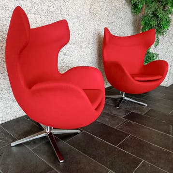 Flag Chair | 10% Korting op Setprijs | 14 Kleuren Leer/Stof, Huis en Inrichting, Metaal, Nieuw, Ophalen of Verzenden, 75 tot 100 cm